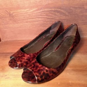 Cole Haan Open Toe Wedge Heel.6.5B